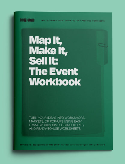 Forge Forward Event Toolkit: Plan with Purpose "How to Run an Event" (Digital Workbook)