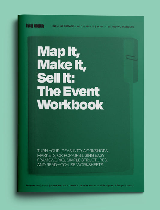 Forge Forward Event Toolkit: Plan with Purpose "How to Run an Event" (Digital Workbook)