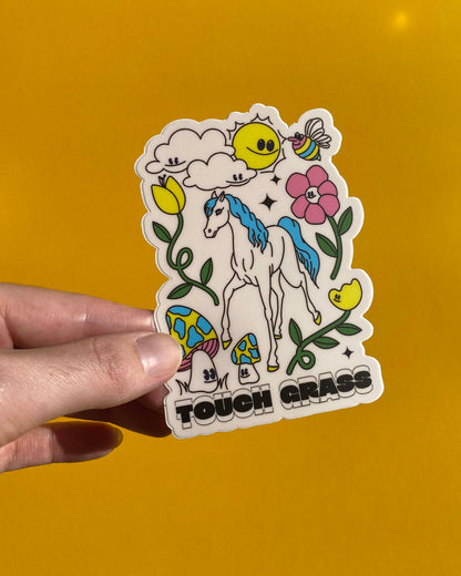 Nature Friends | 4 Large Matte Vinyl Stickers