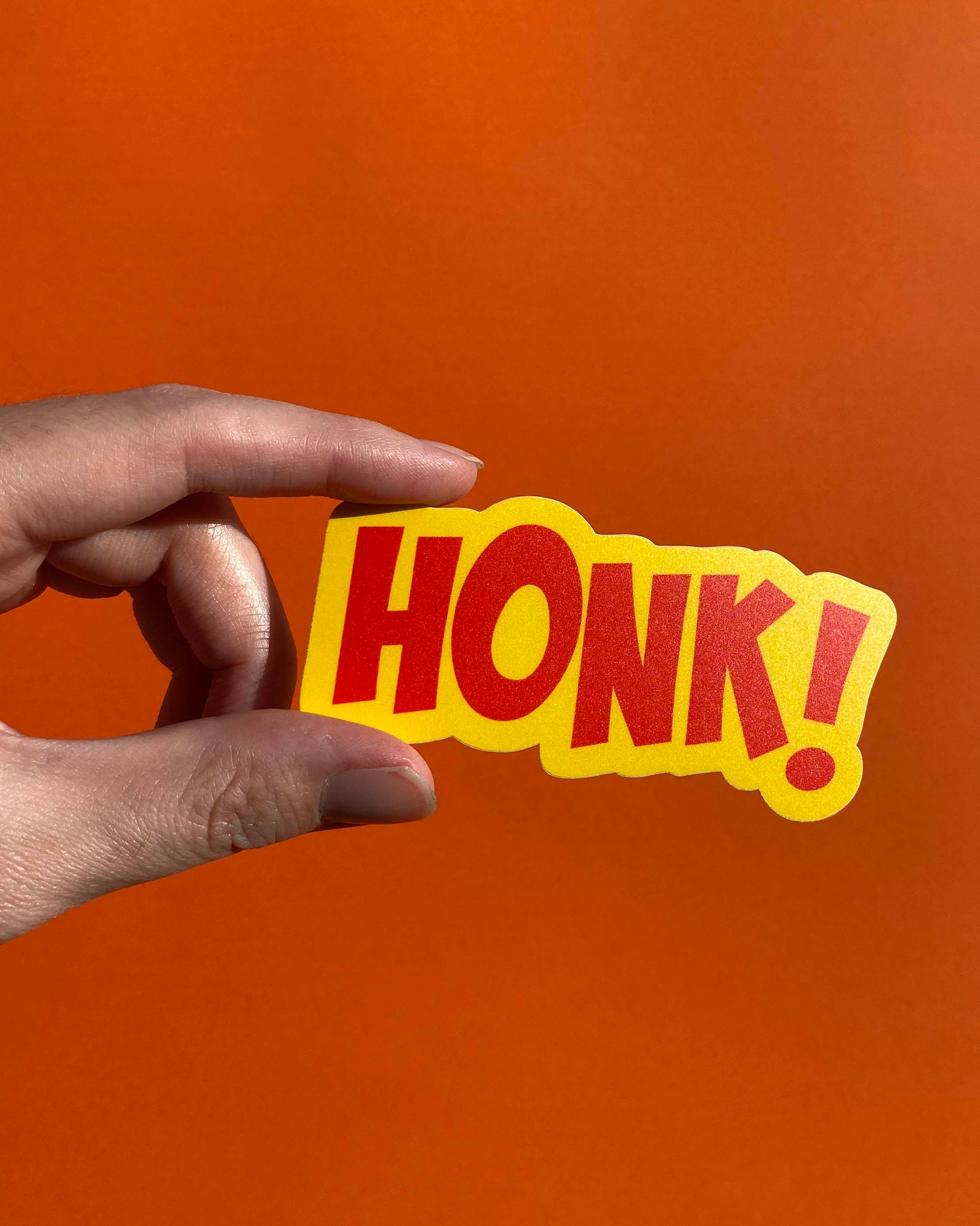 HONK | Diecut Individual Vinyl Sticker