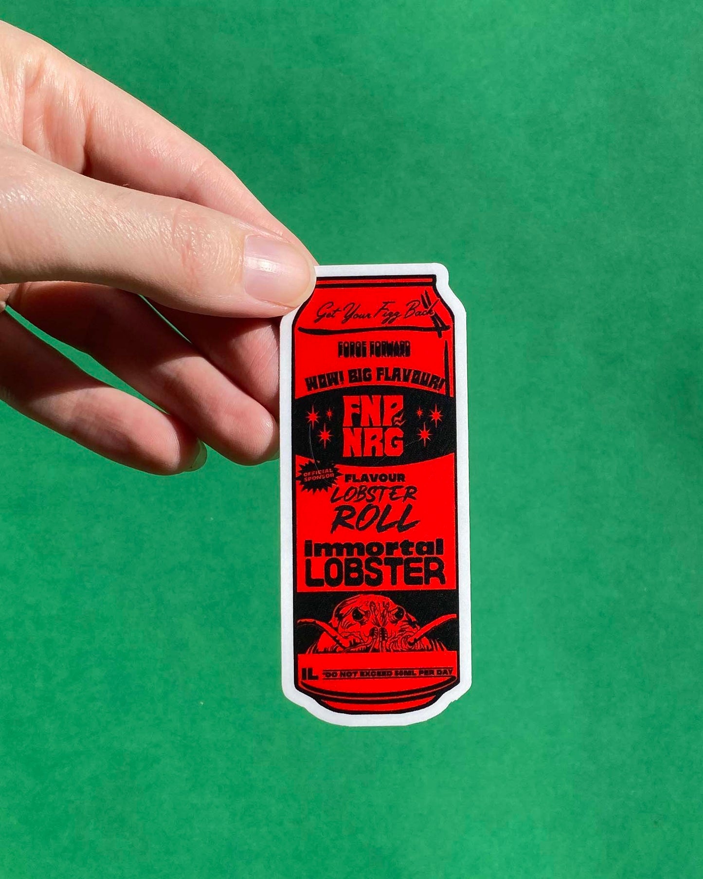 VOL 4 (Teal) Typographic Sticker Pack | 10 Matte Vinyl Stickers
