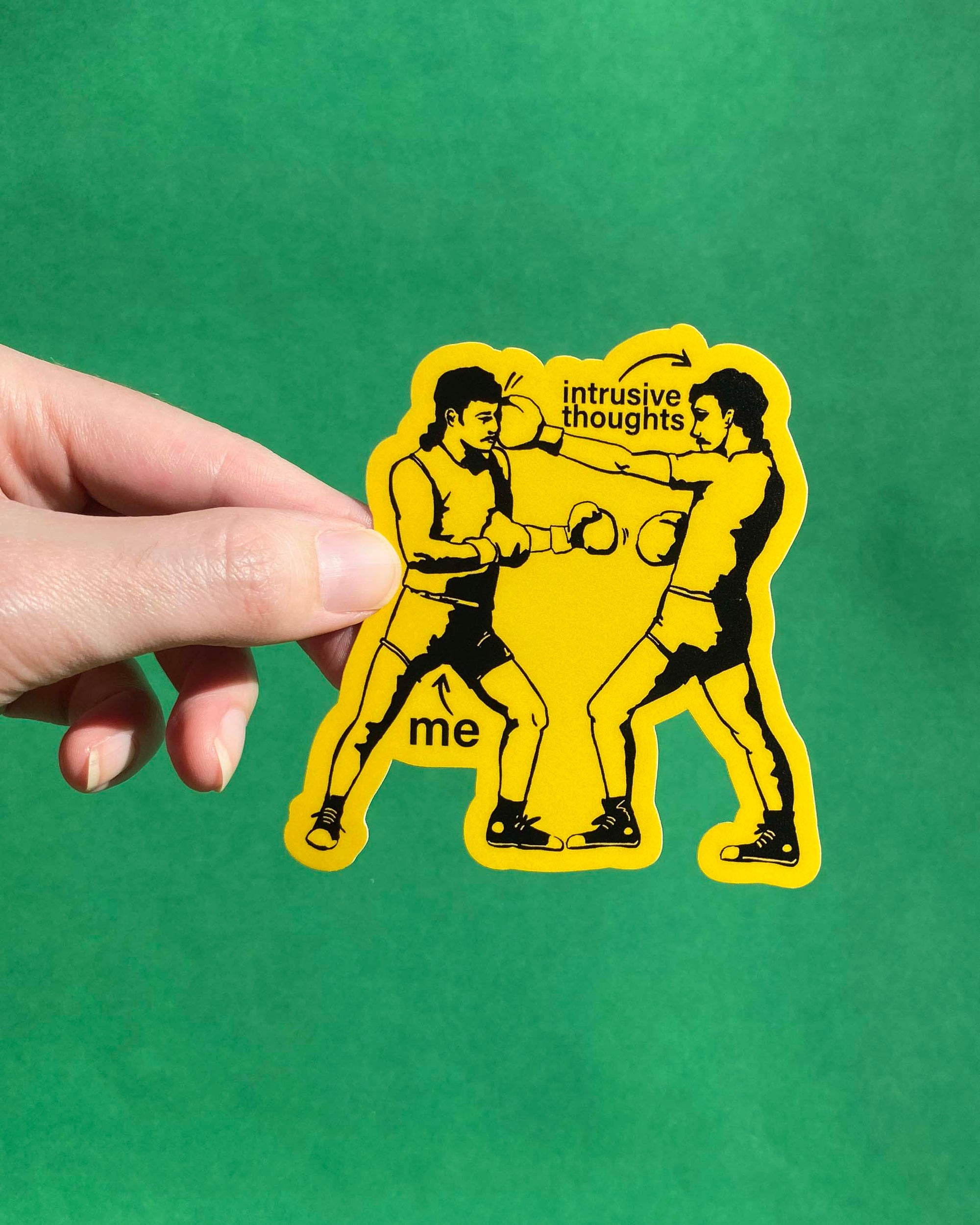 Intrusive Thoughts | Diecut Individual Vinyl Sticker