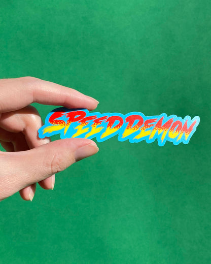 VOL 4 (Teal) Typographic Sticker Pack | 10 Matte Vinyl Stickers