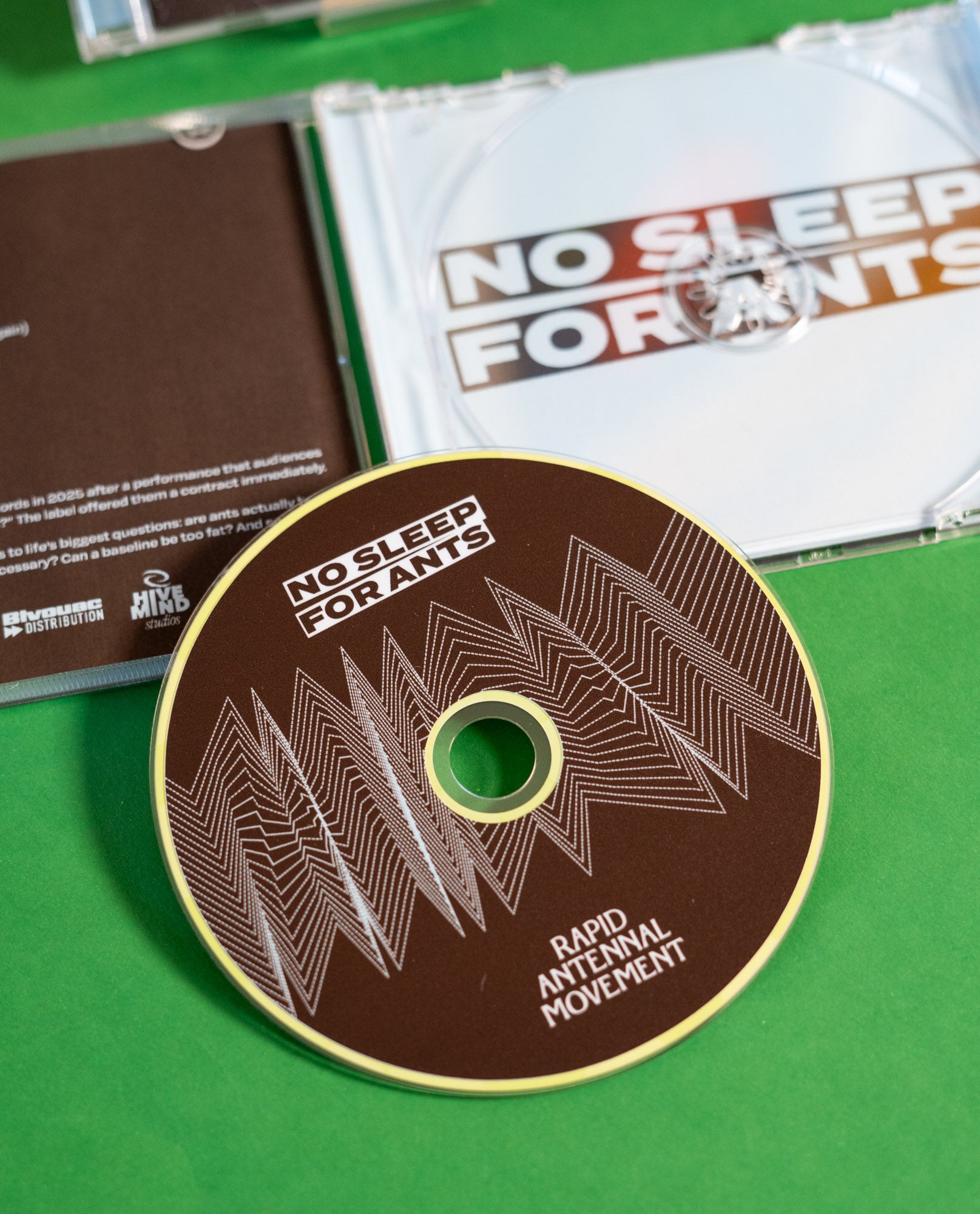 NO SLEE FOR ANTS | Fake Band Fake Debut Album CD Zine