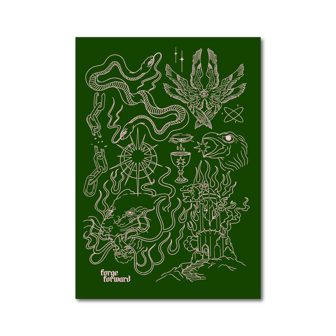 Forge Forward: "Omens" Art Print