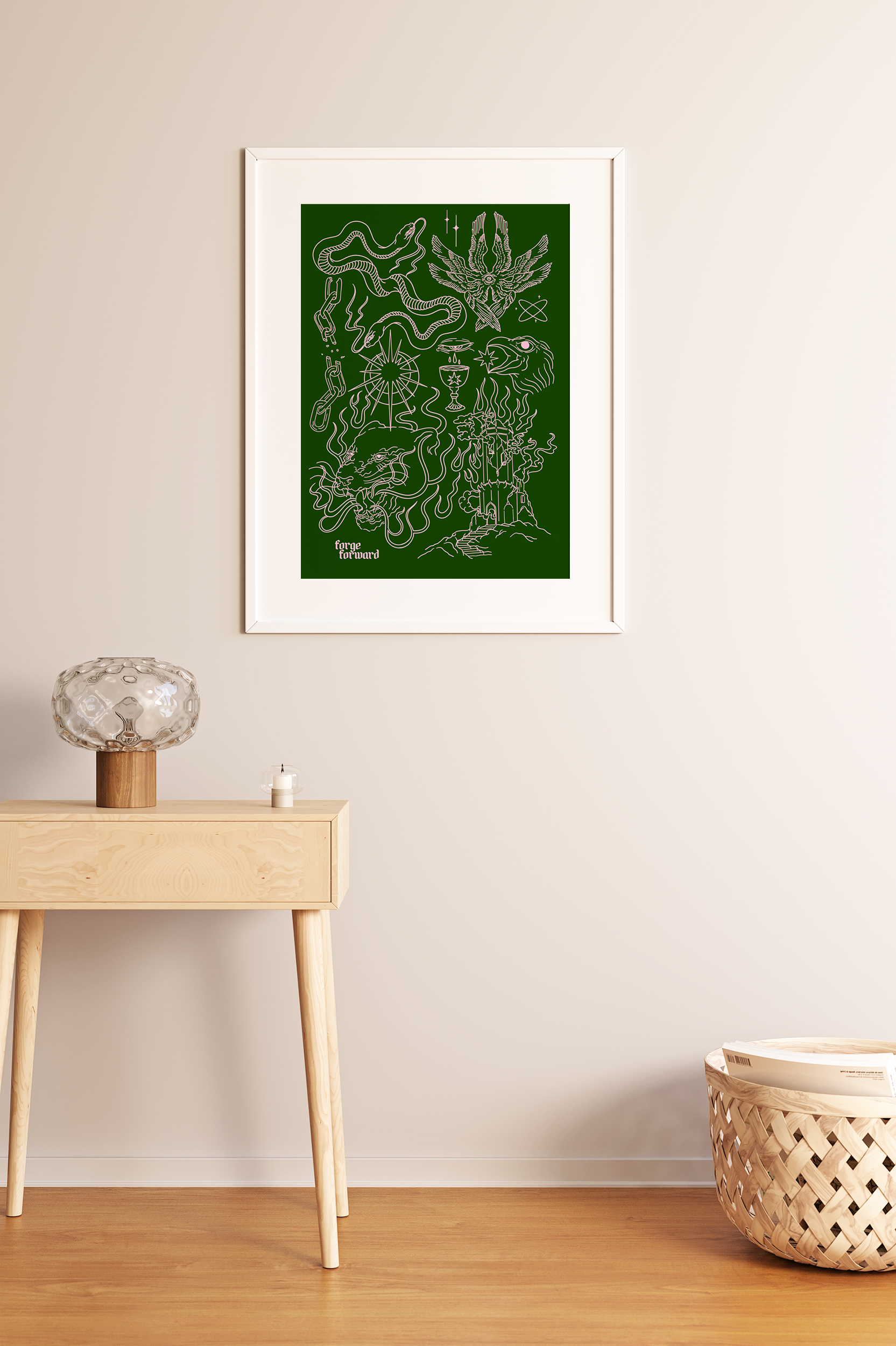 Forge Forward: "Omens" Art Print