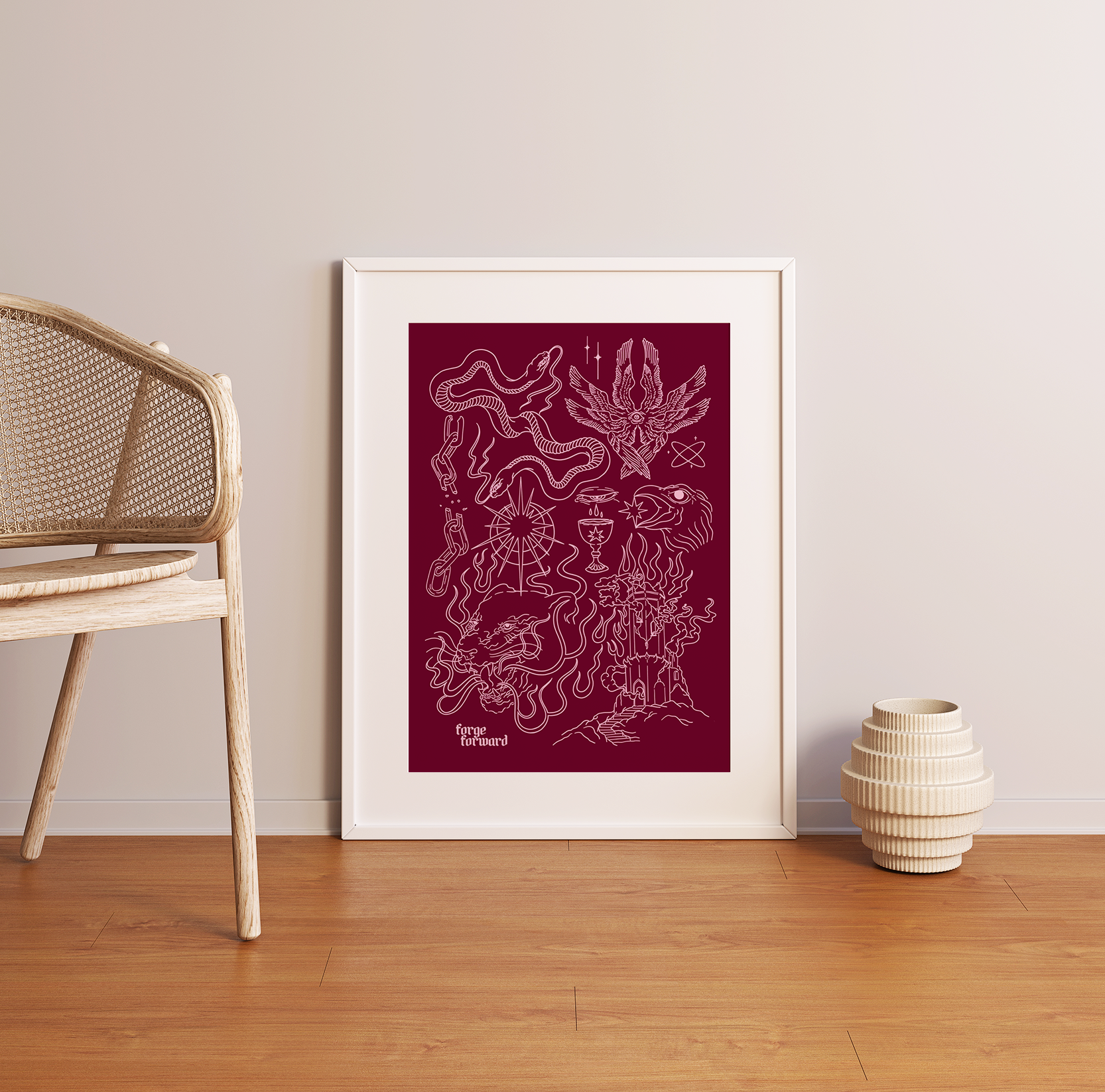 Forge Forward: "Omens" Art Print