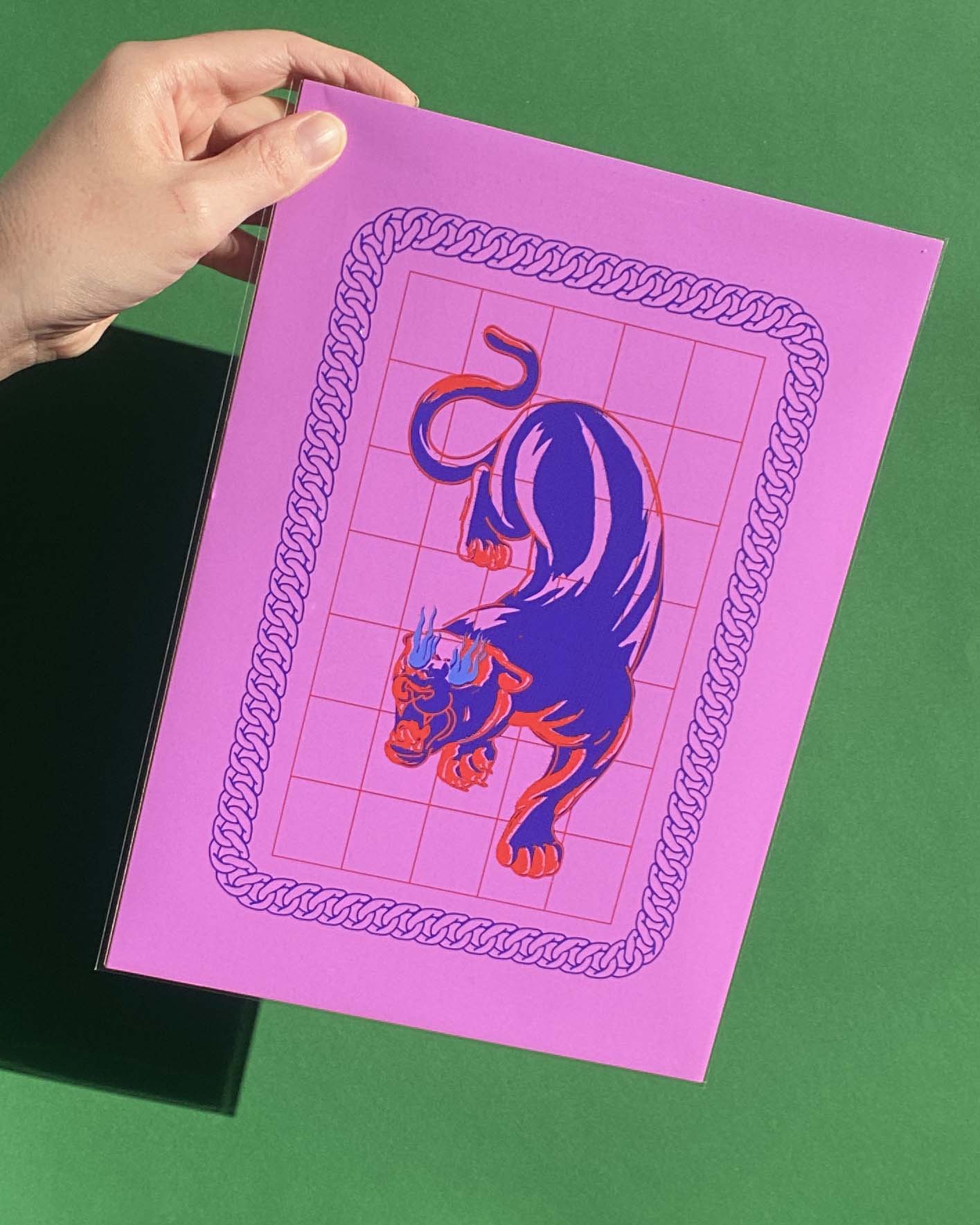 Forge Forward: "Panther" Art Print