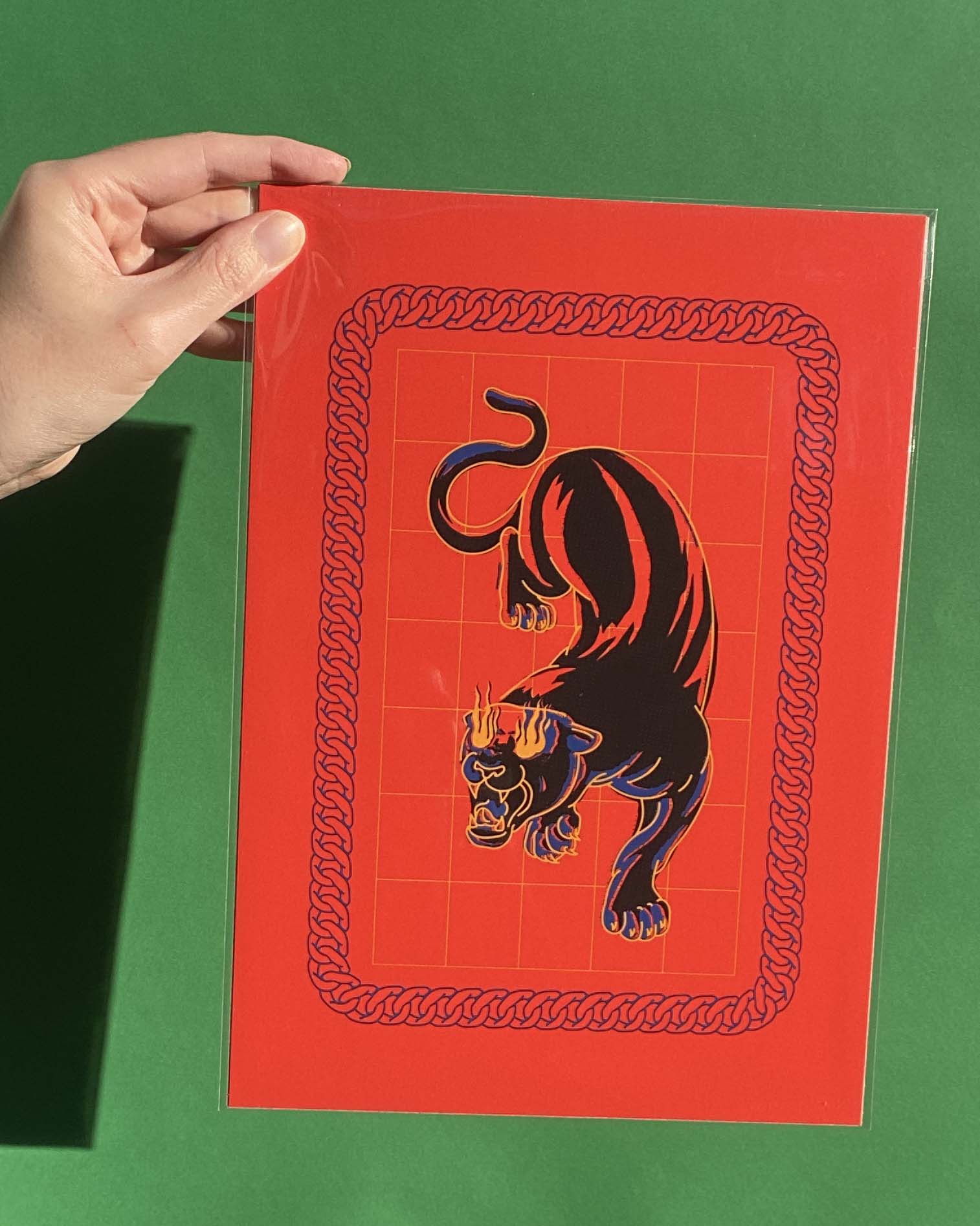 Forge Forward: "Panther" Art Print