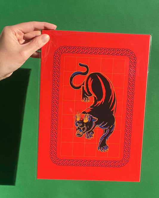 Forge Forward: "Panther" Art Print