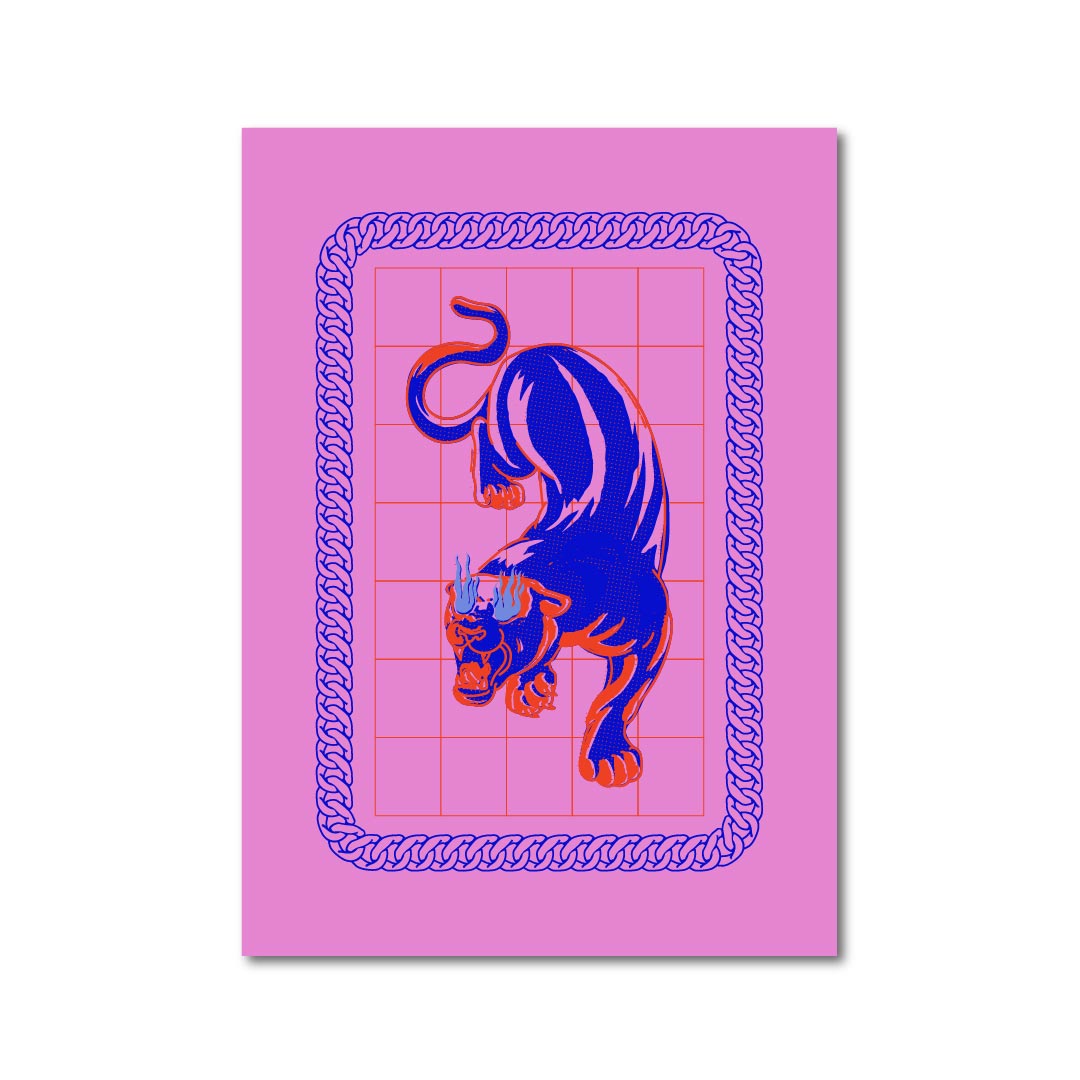 Forge Forward: "Panther" Art Print