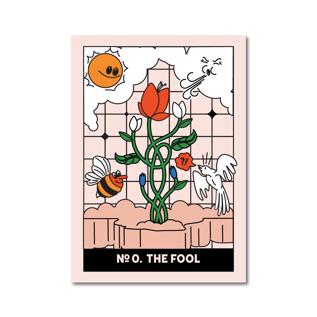 Forge Forward: "The Fool" Tarot Art Print
