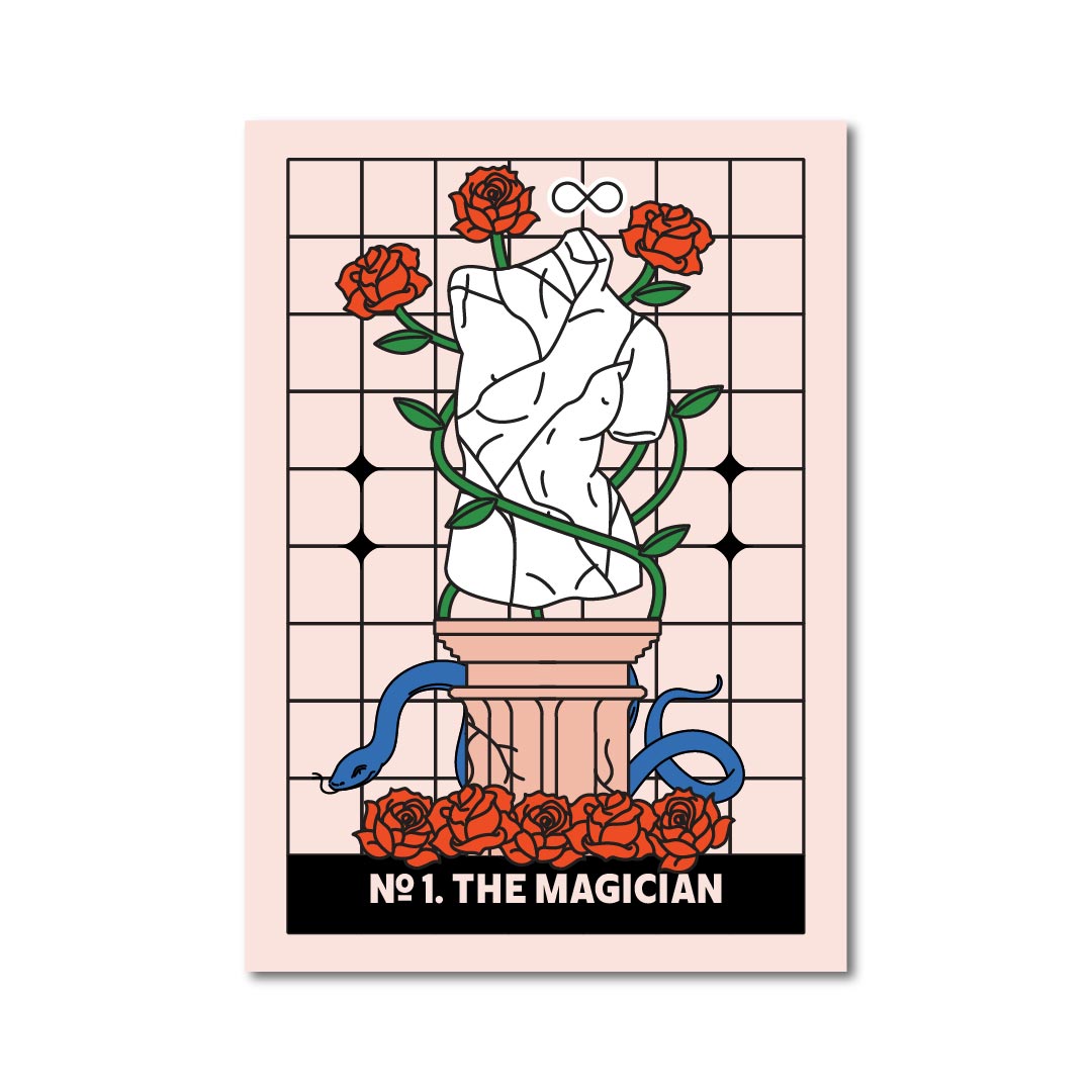 Forge Forward: "The Magician" Tarot Art Print