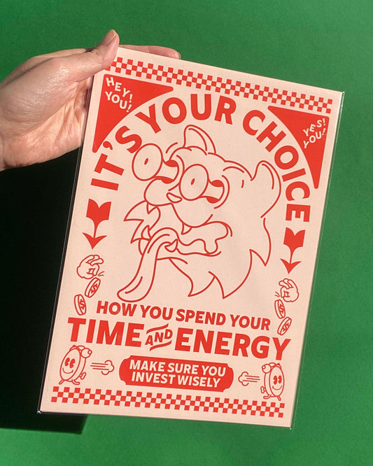 Forge Forward: "It's Your Choice" Art Print