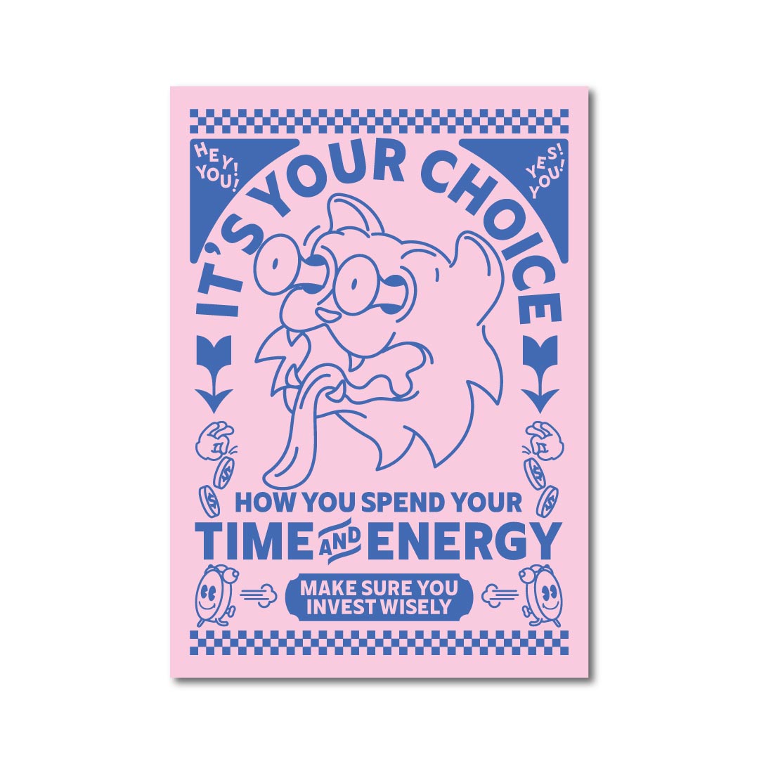 Forge Forward: "It's Your Choice" Art Print