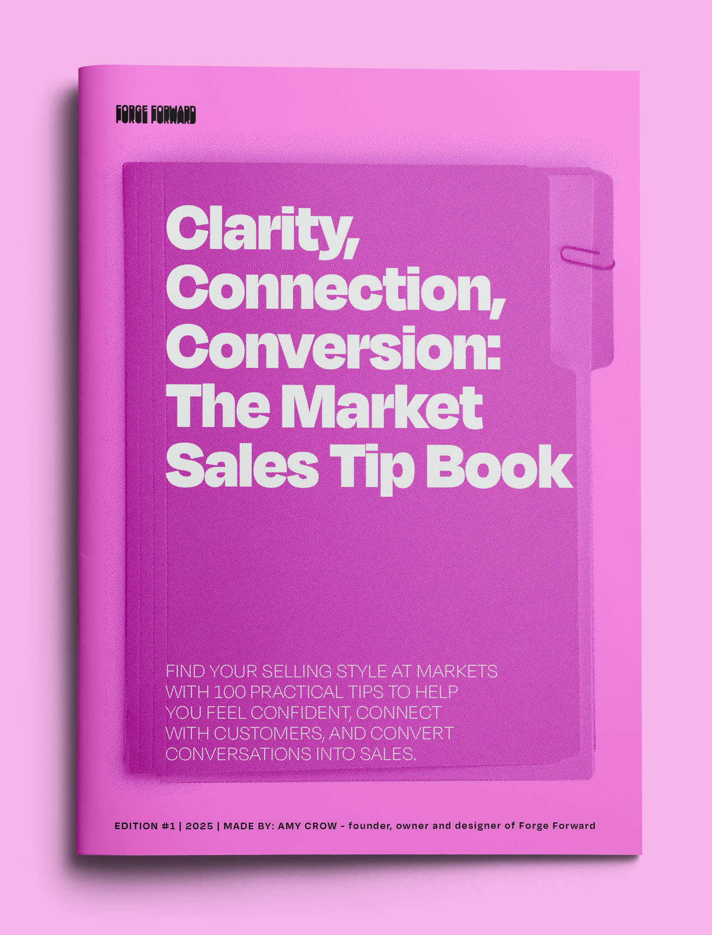 Forge Forward Market Sales TipBook: Clarity, Connection, Conversion (Digital Download)