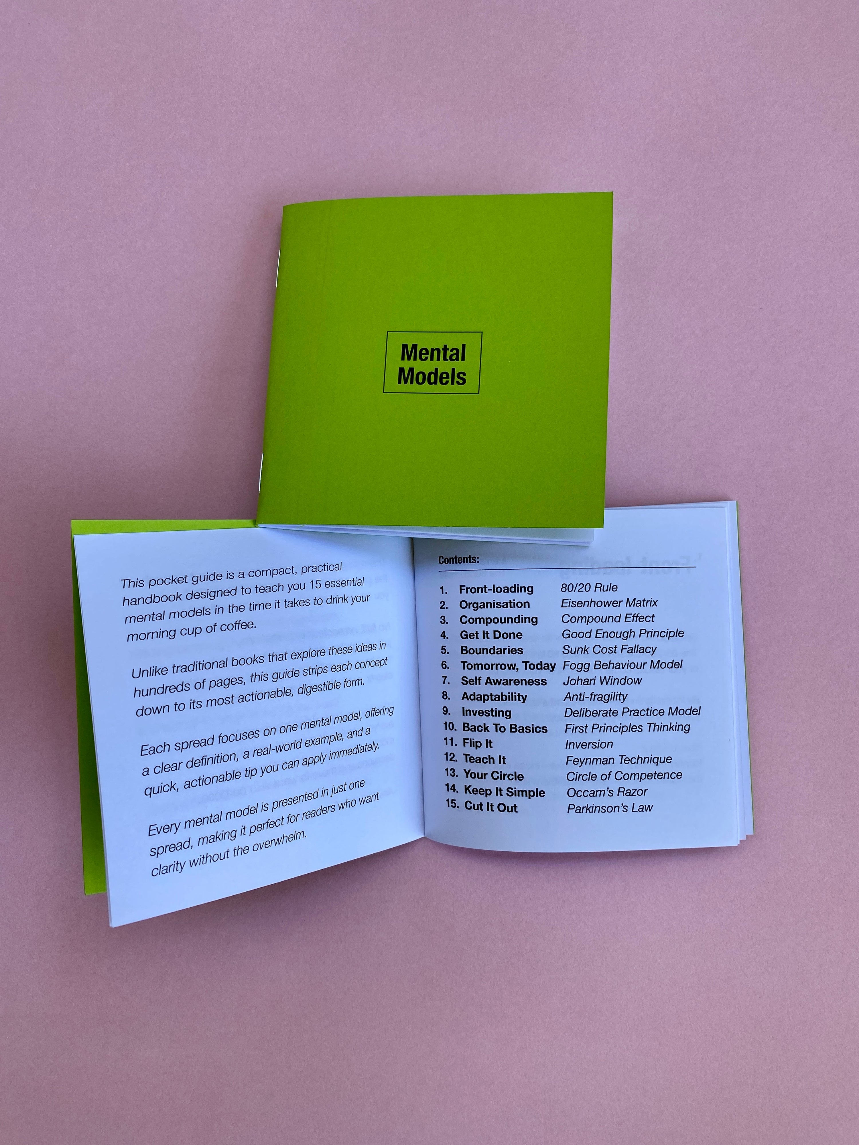 Mental Models | Tiny Guide Book About Frameworks