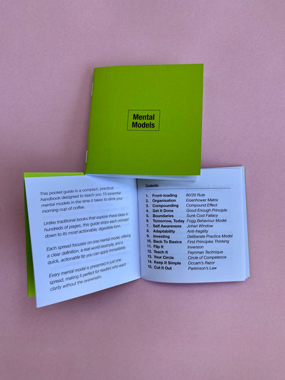 Mental Models | Tiny Guide Book About Frameworks