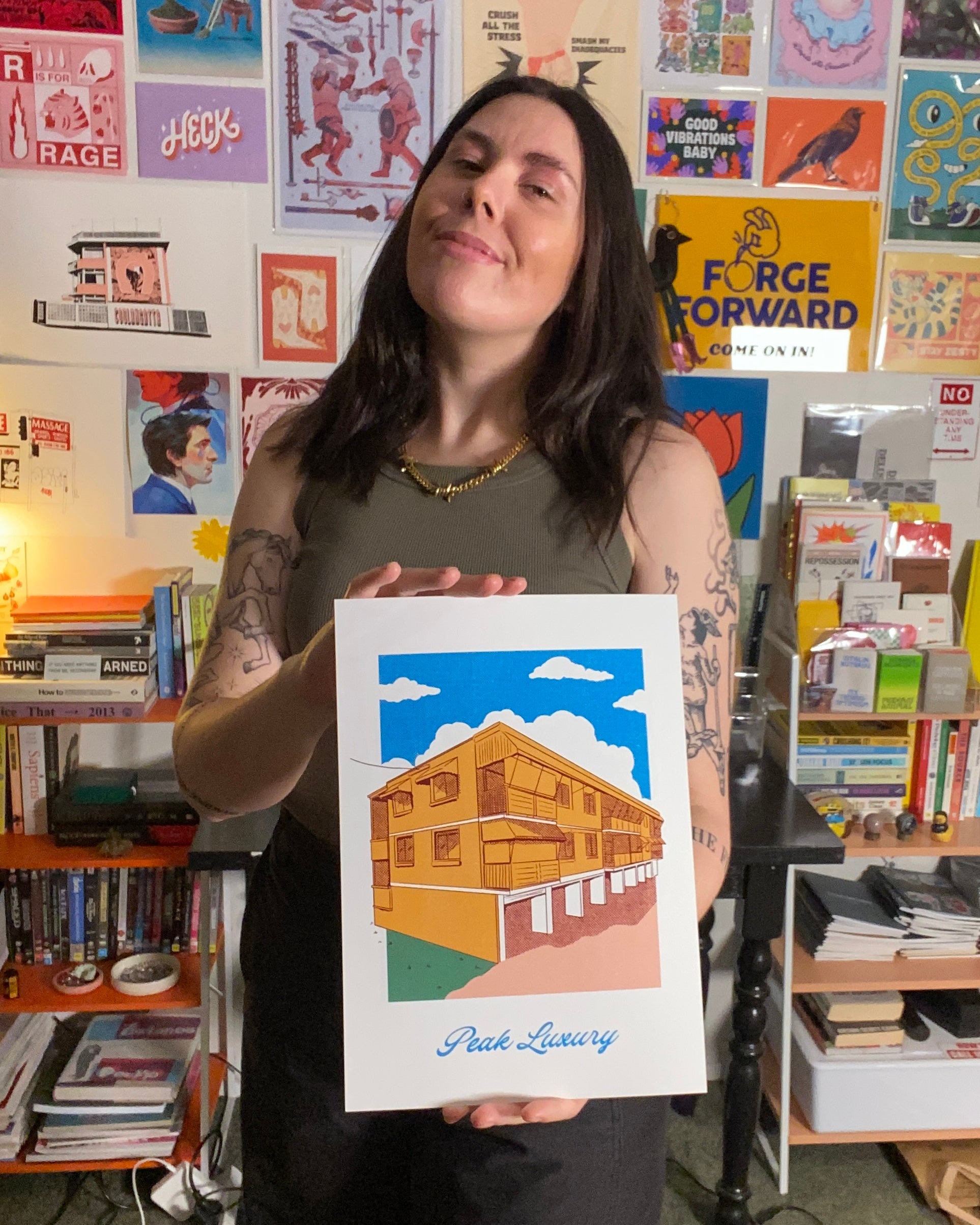 Forge Forward: "Peak Luxury" Art Print