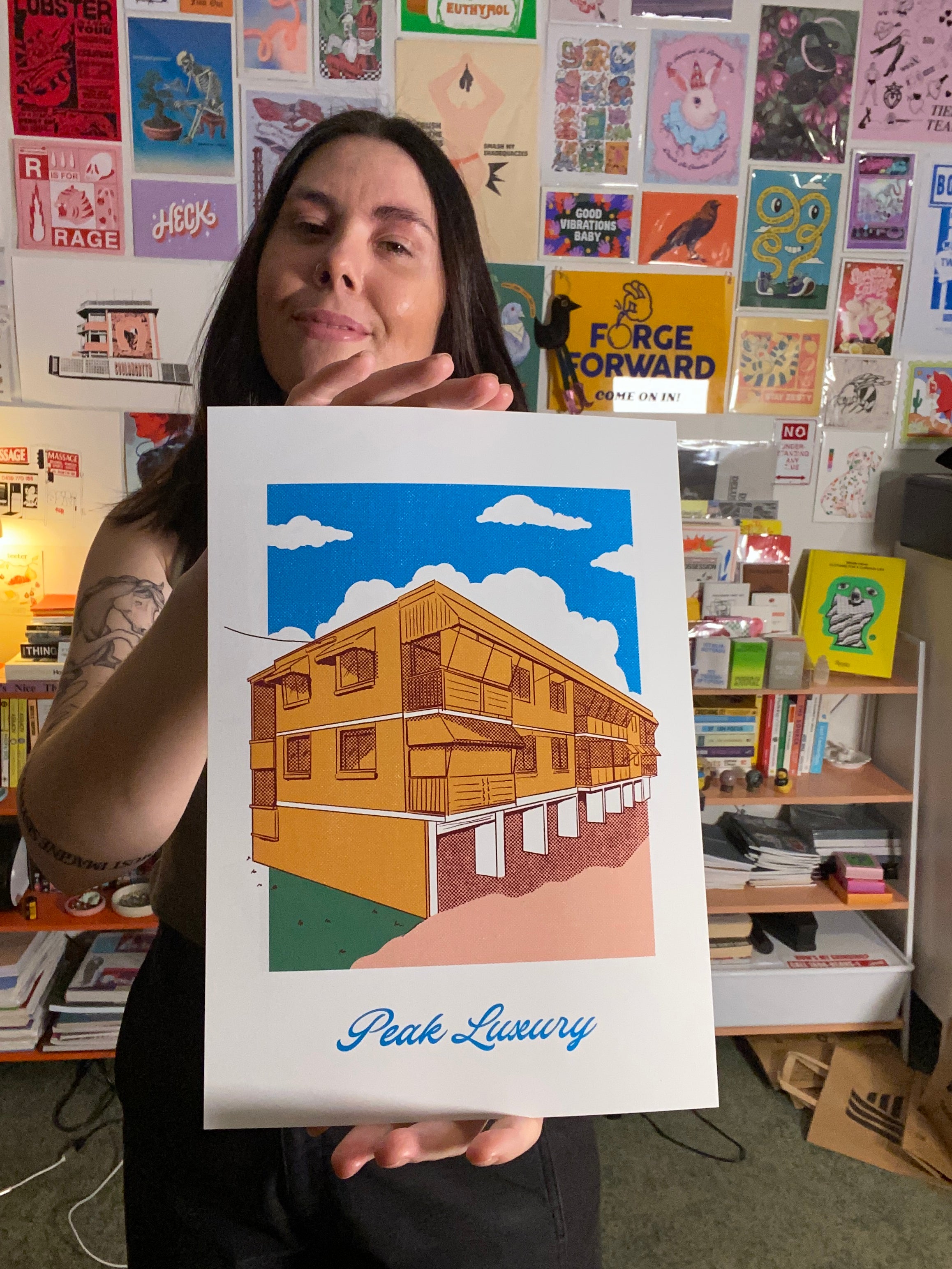 Forge Forward: "Peak Luxury" Art Print