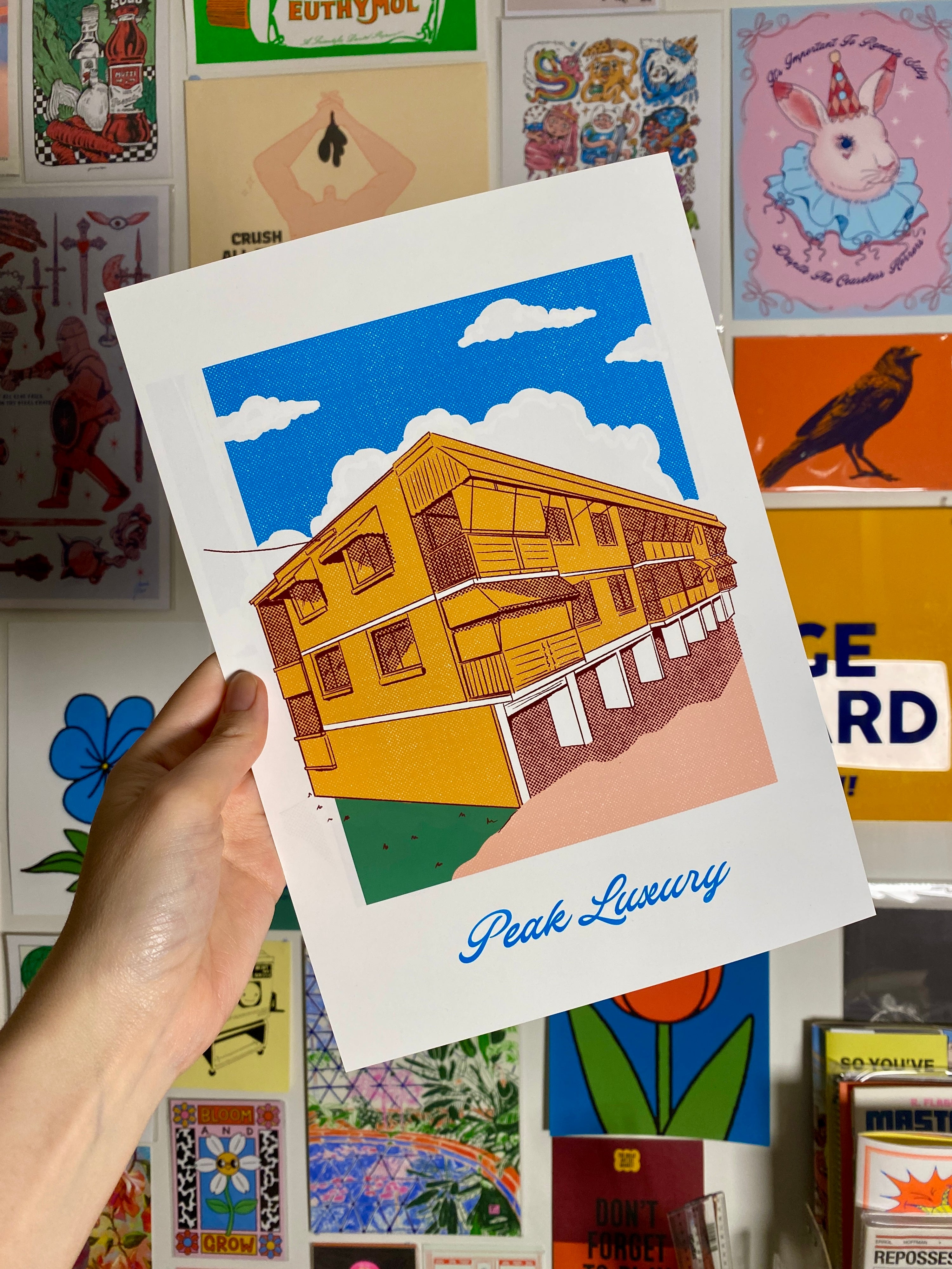 Forge Forward: "Peak Luxury" Art Print