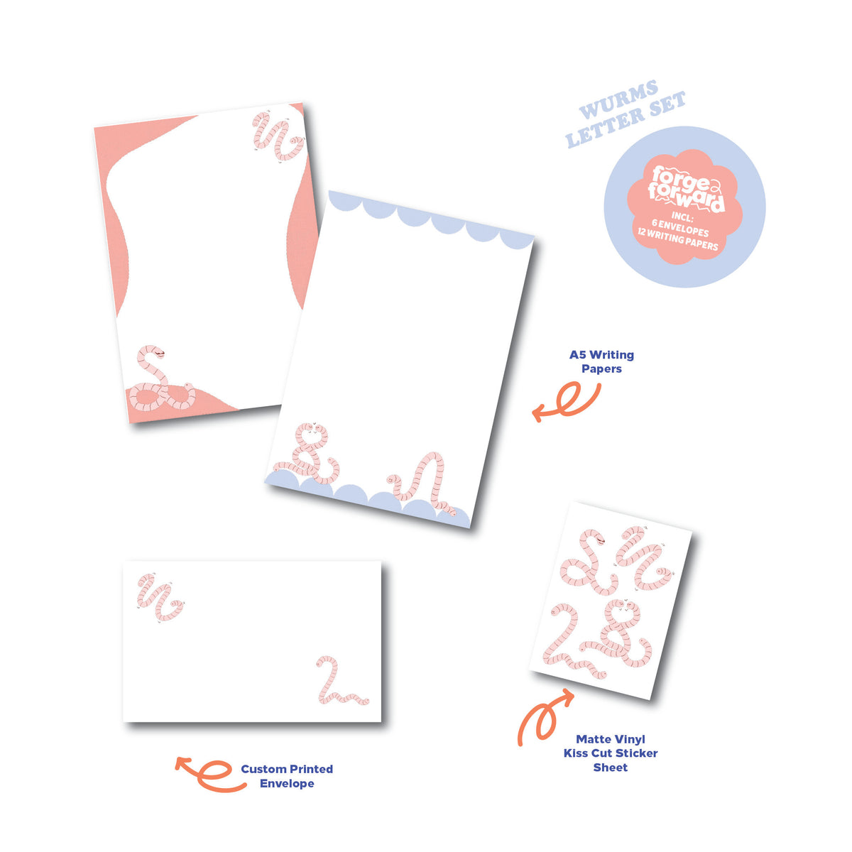 Wurms | Letter Kit