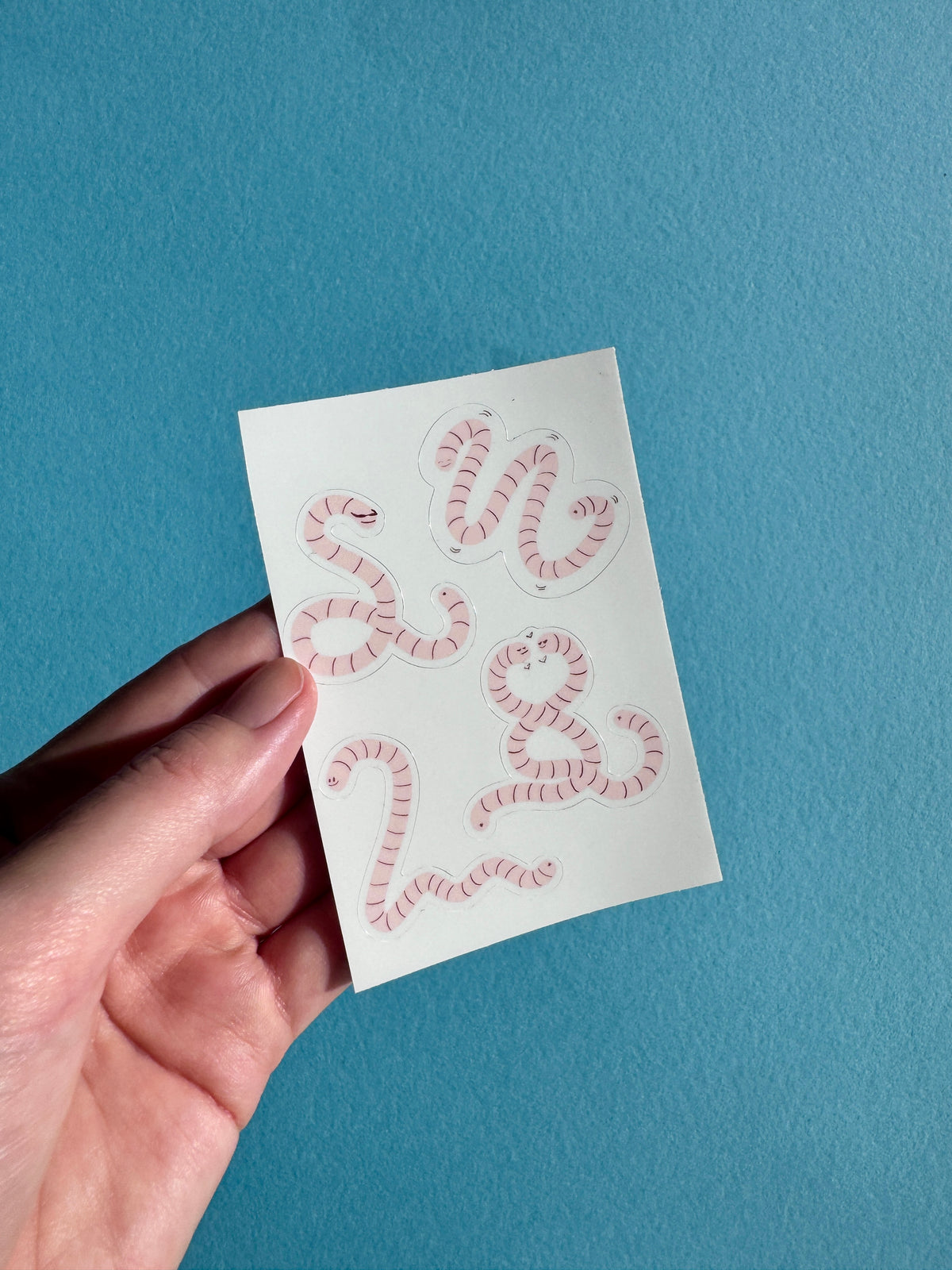 WURMS | Mini Vinyl Sticker Sheet (A7)